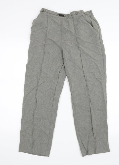 Womens UK Size 10 M&S Regular Fit  Grey Trousers