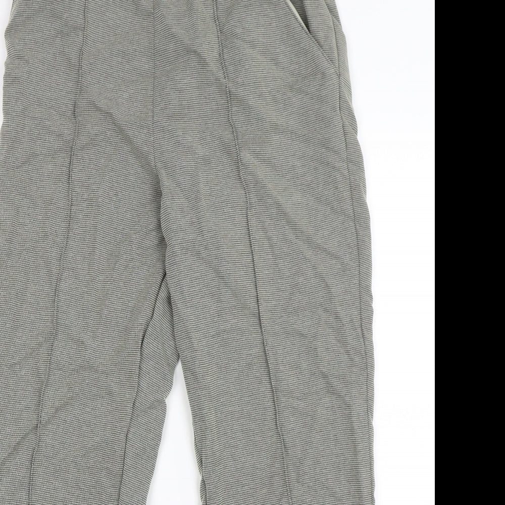 Womens UK Size 10 M&S Regular Fit  Grey Trousers