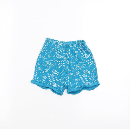 George Baby Blue   Cropped Trousers Size 24 Months