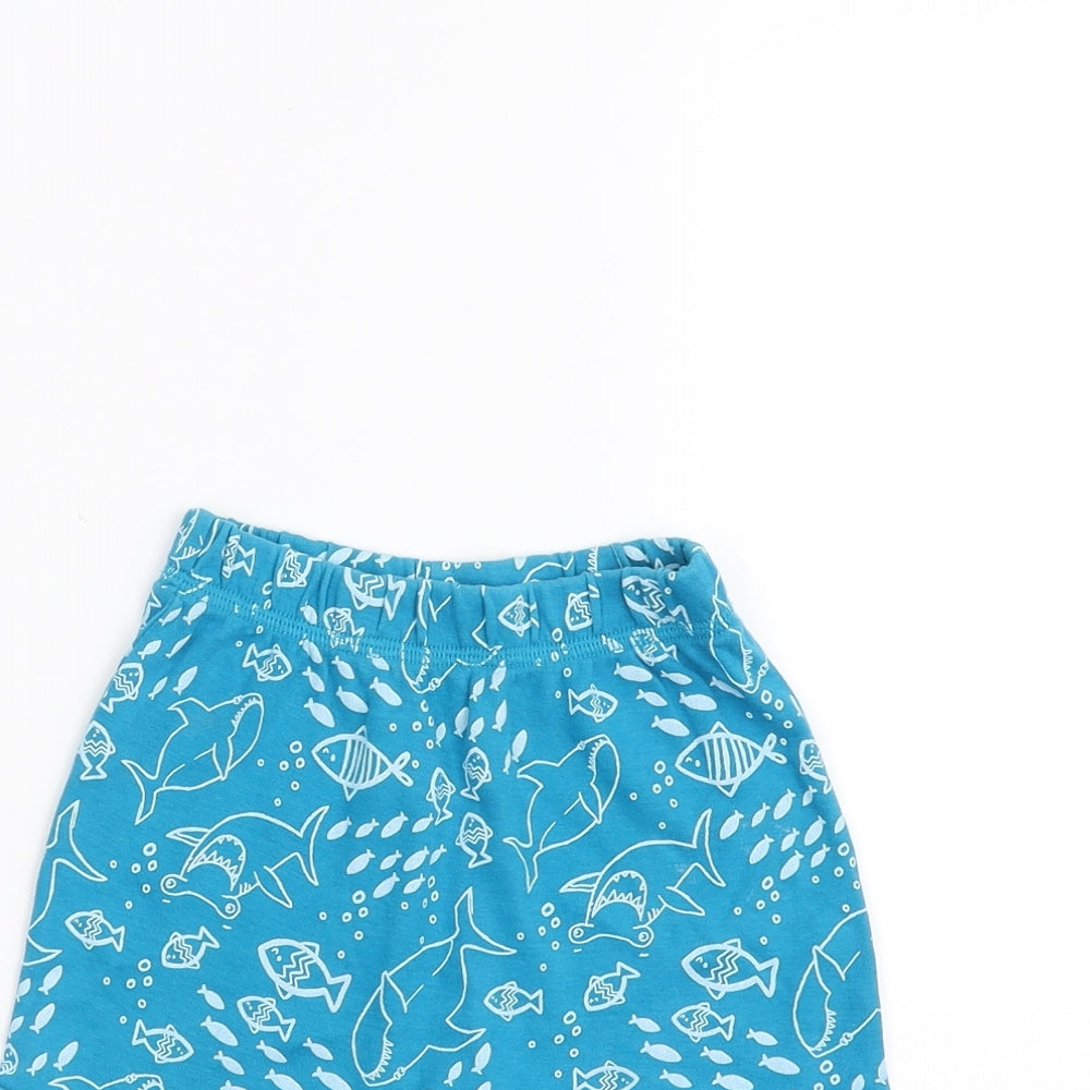 George Baby Blue   Cropped Trousers Size 24 Months