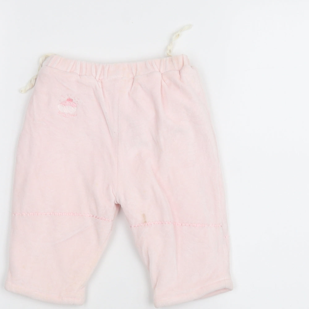 Baby Ayure Baby Pink   Sweatpants Trousers Size 6-9 Months