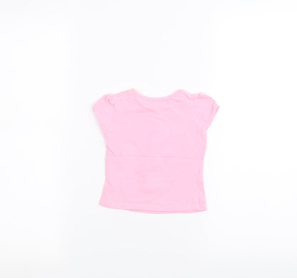 Earlydays Baby Pink   Basic T-Shirt Size 6-9 Months
