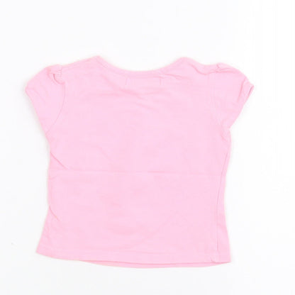 Earlydays Baby Pink   Basic T-Shirt Size 6-9 Months