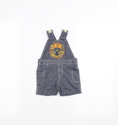 Nutmeg Baby Blue   Dungaree One-Piece Size 0-3 Months