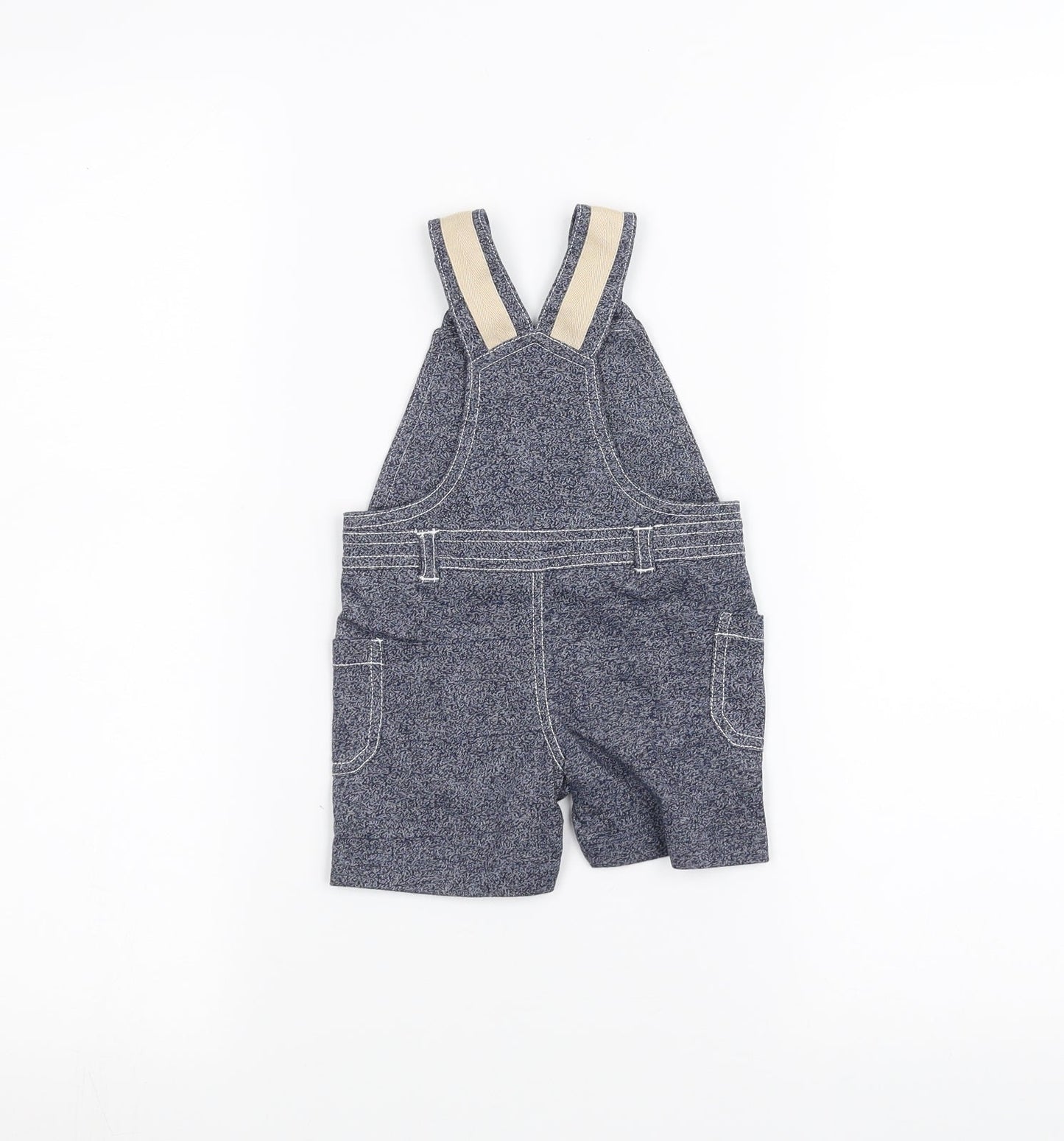 Nutmeg Baby Blue   Dungaree One-Piece Size 0-3 Months