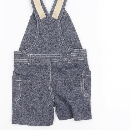 Nutmeg Baby Blue   Dungaree One-Piece Size 0-3 Months