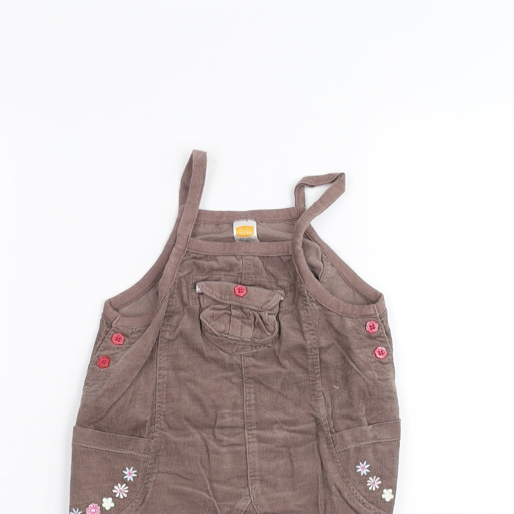 MINIMODE Baby Brown   Basic Tank Size 6-9 Months