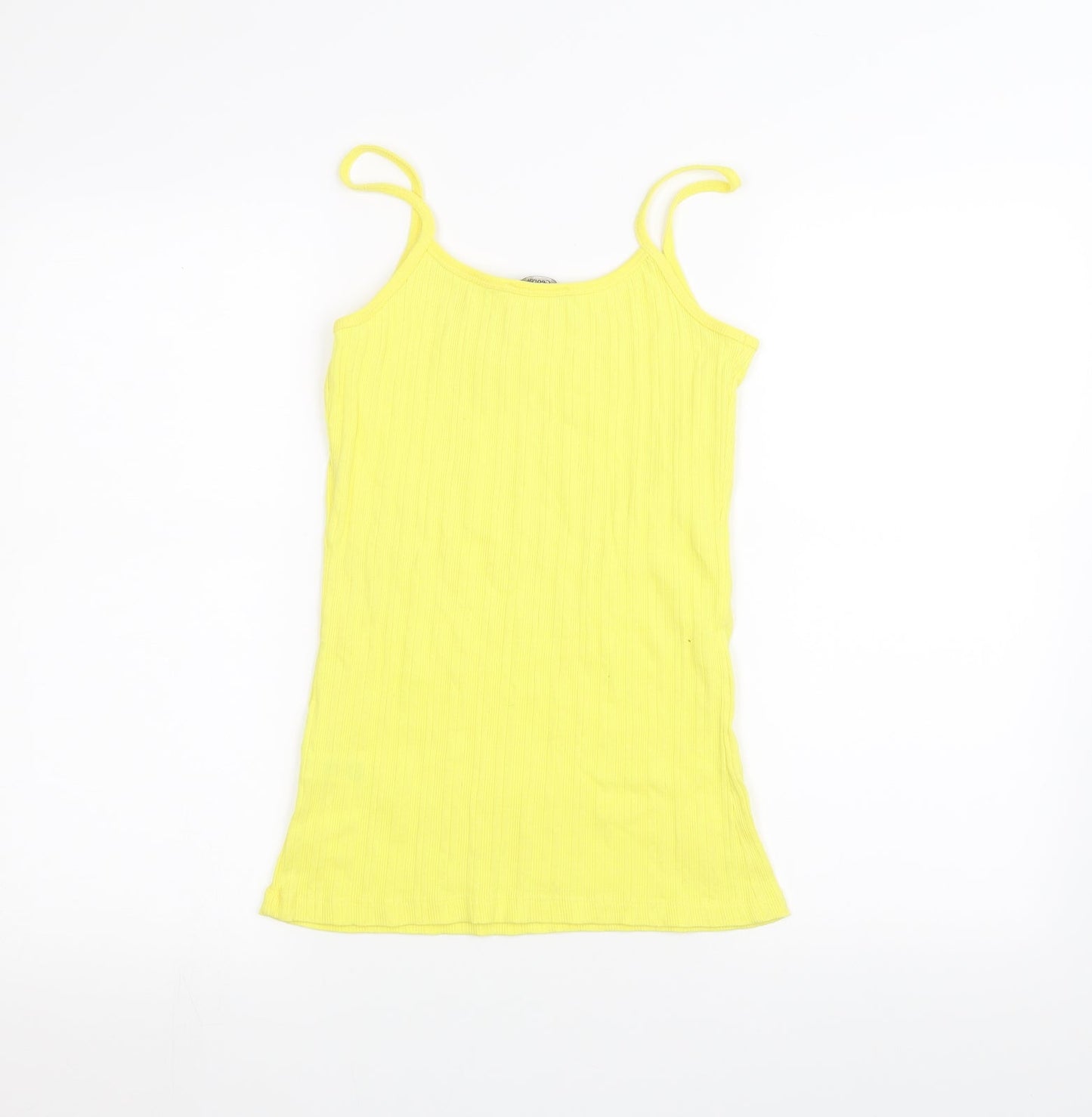 George Womens Yellow   Basic T-Shirt Size 12