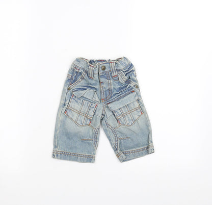 NEXT Baby Blue  Denim Rain Trousers Jeans Size 3-6 Months