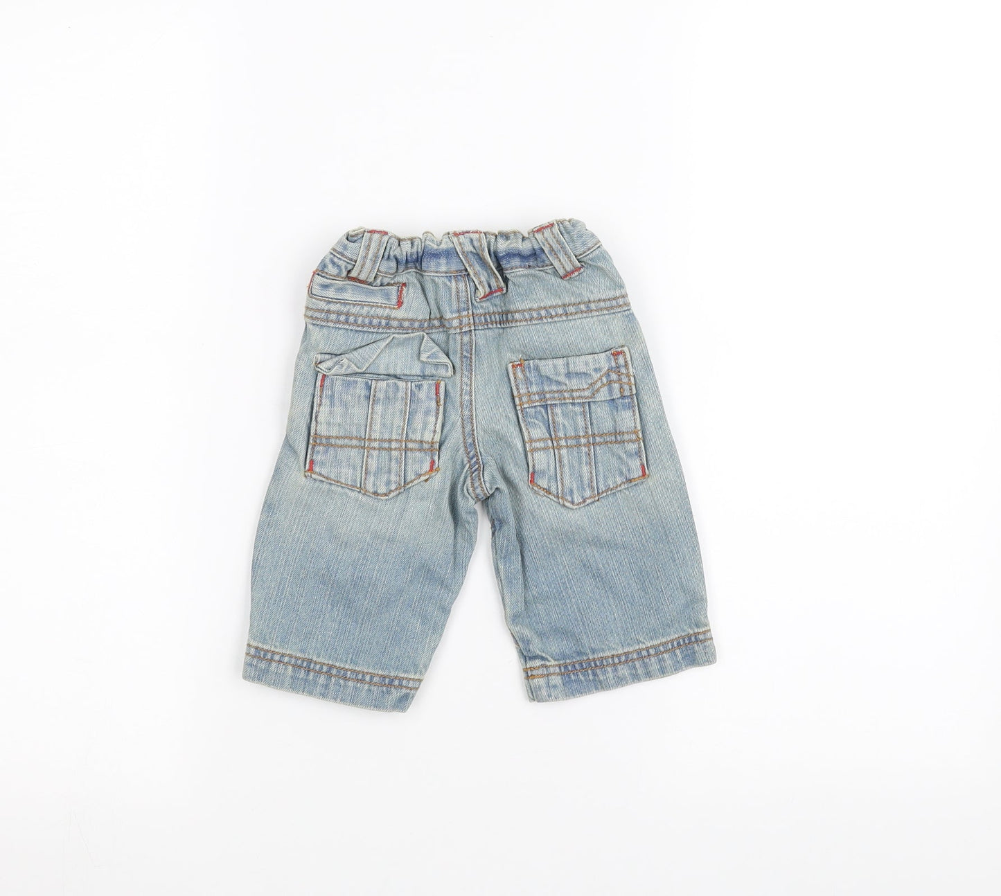NEXT Baby Blue  Denim Rain Trousers Jeans Size 3-6 Months