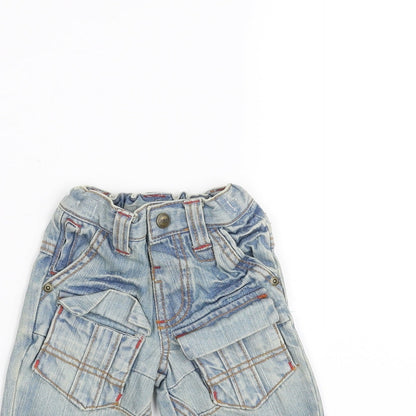NEXT Baby Blue  Denim Rain Trousers Jeans Size 3-6 Months
