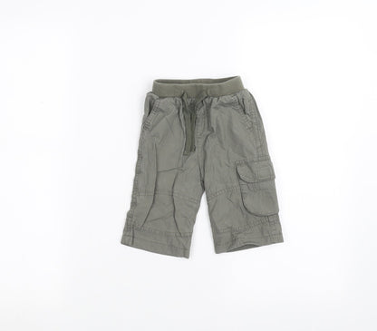 Preworn Baby Green   Cargo Trousers Size 3-6 Months