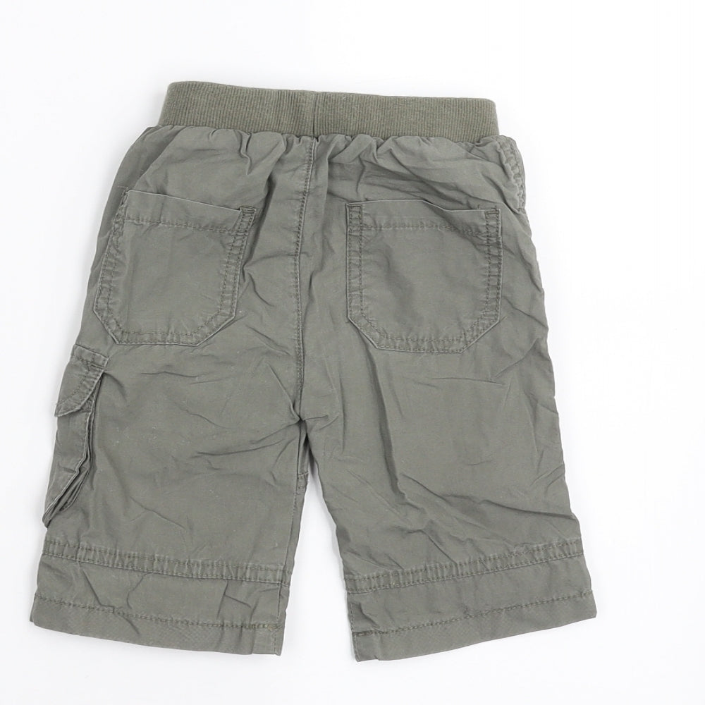 Preworn Baby Green   Cargo Trousers Size 3-6 Months