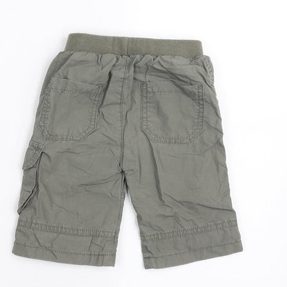 Preworn Baby Green   Cargo Trousers Size 3-6 Months