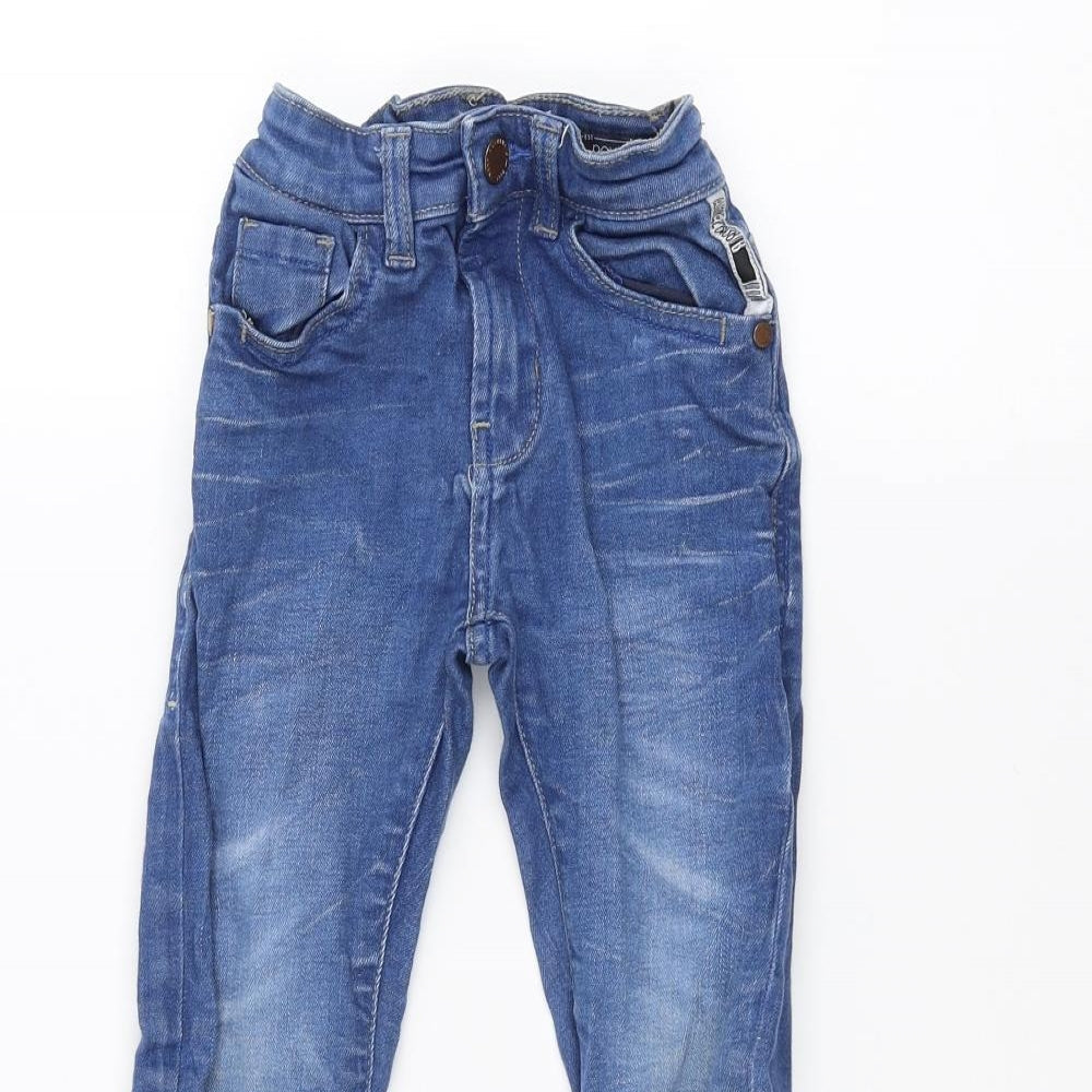 NEXT Girls Blue  Denim Skinny Jeans Size 5 Years