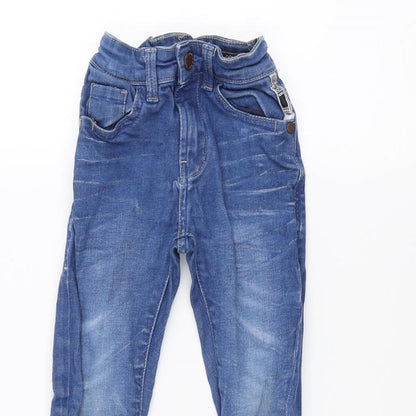 NEXT Girls Blue  Denim Skinny Jeans Size 5 Years