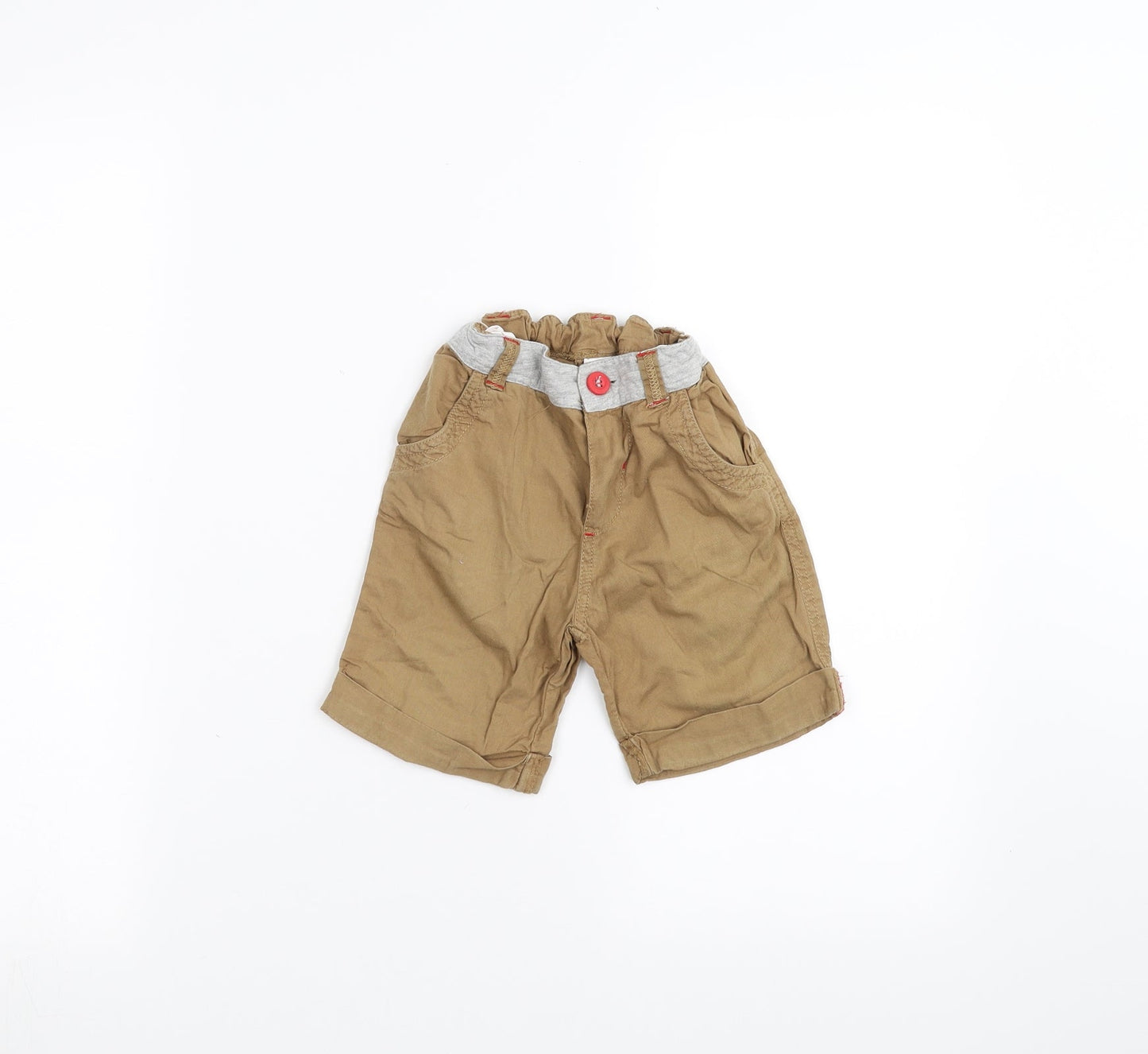 Mini Club Baby Brown   Cropped Trousers Size 18-24 Months
