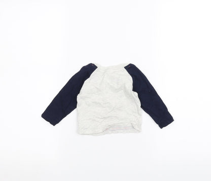 Disney Baby White   Basic T-Shirt Size 6-9 Months  - minnie mouse