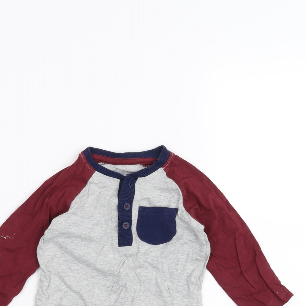 George Baby Grey   Basic T-Shirt Size 6-9 Months