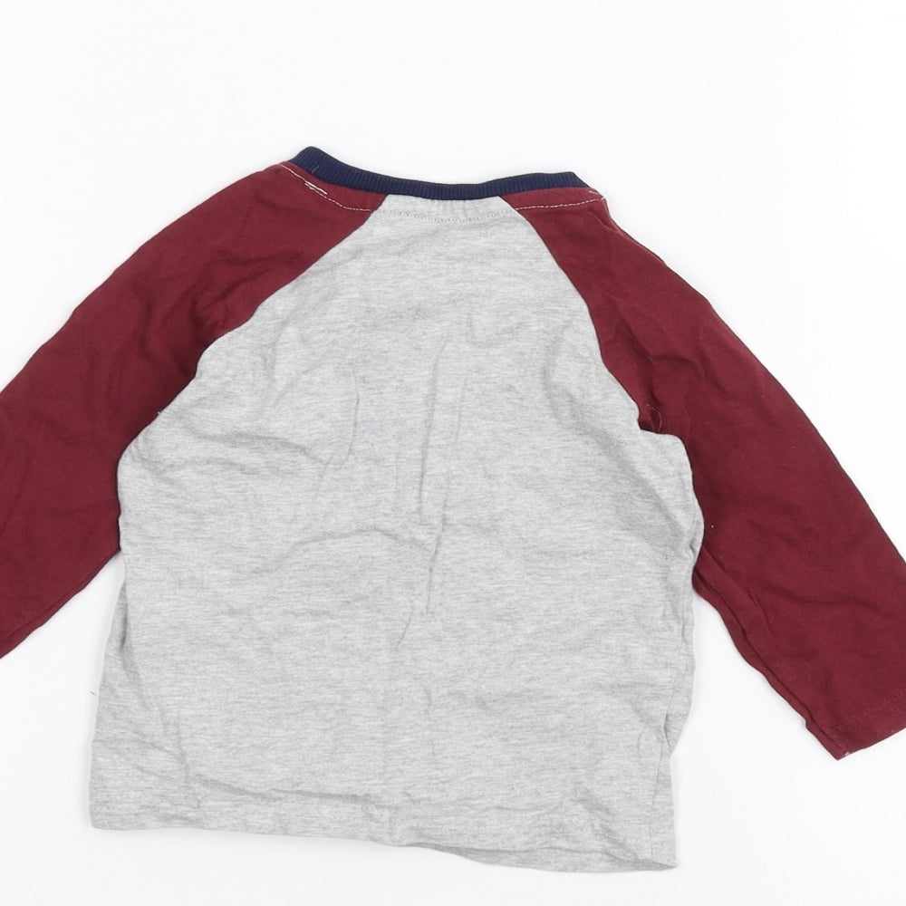 George Baby Grey   Basic T-Shirt Size 6-9 Months