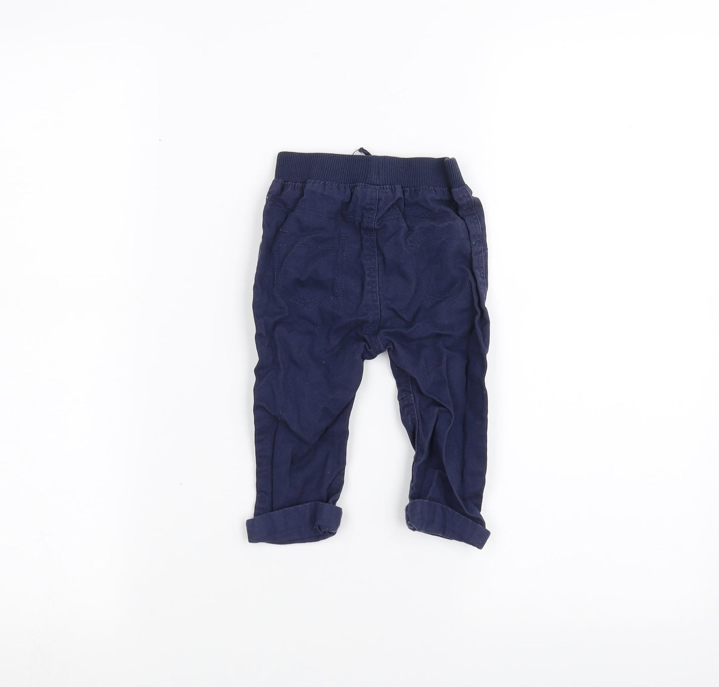 George Baby Blue   Jogger Trousers Size 6-9 Months