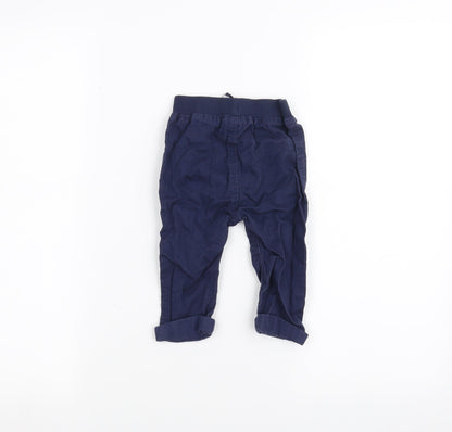 George Baby Blue   Jogger Trousers Size 6-9 Months