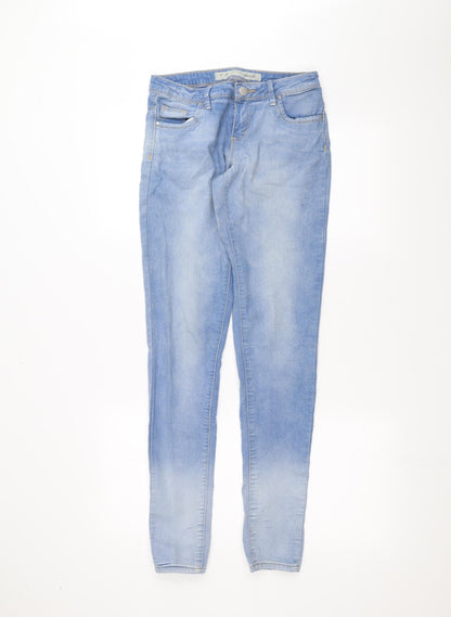 Denim & Co. Womens Blue  Denim Skinny Jeans Size 10