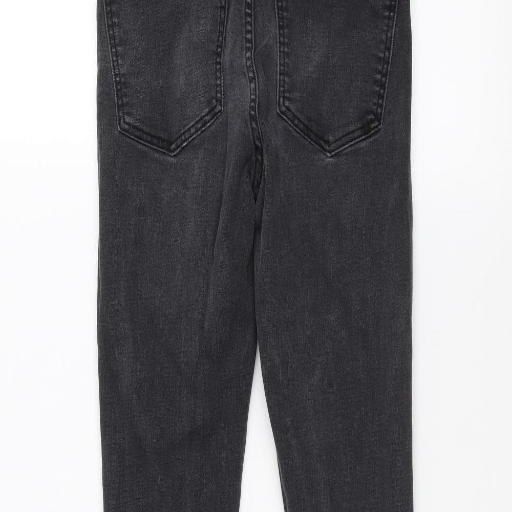 Denim & Co. Womens Black  Denim Skinny Jeans Size 10 L26 in