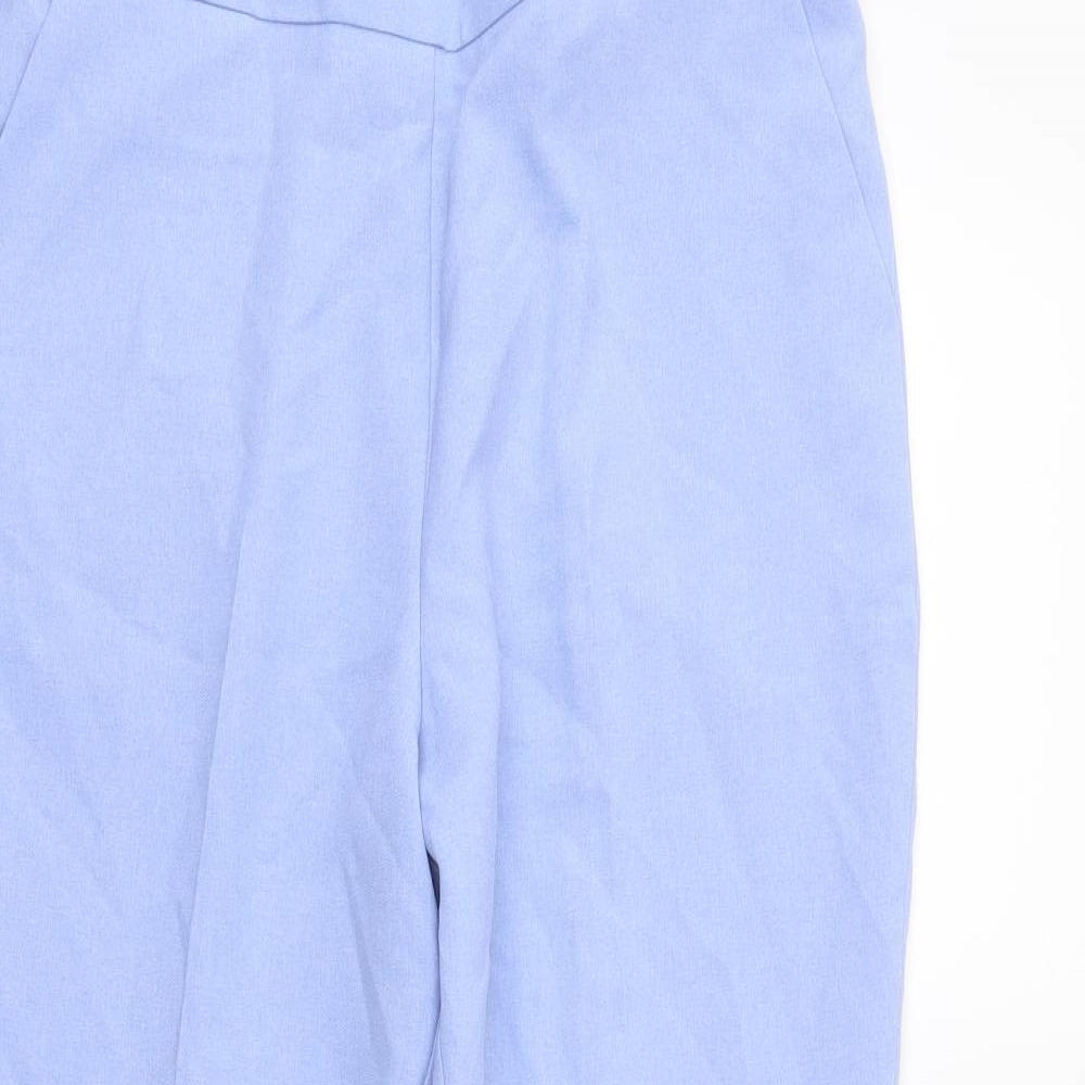 Womens UK Size 12 Bonmarché Regular Fit  Purple Trousers