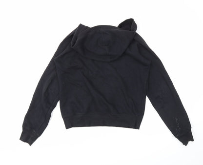 Urban angel Girls Black   Pullover Hoodie Size 13 Years