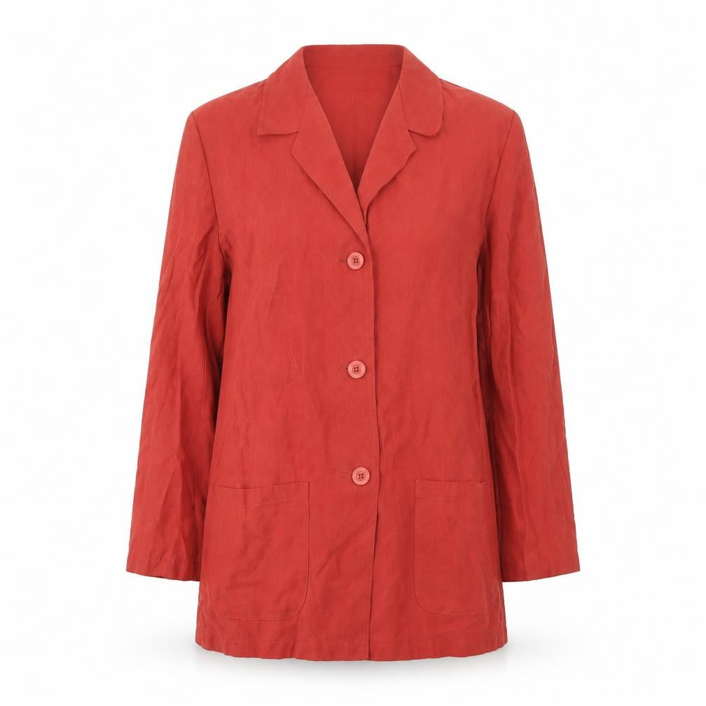 Womens UK Size 12 M&S Red Jacket