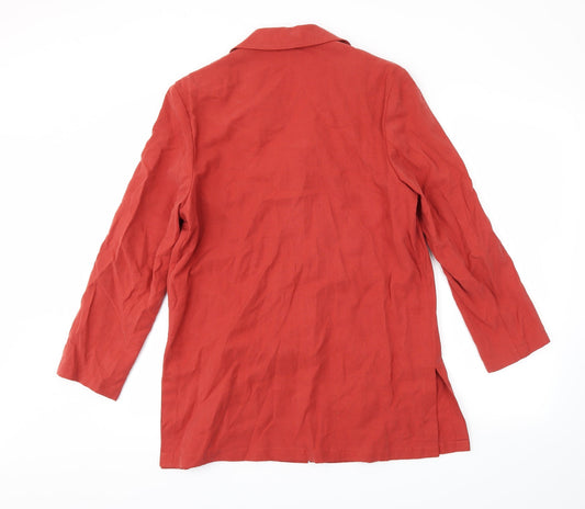 Womens UK Size 12 M&S Red Jacket