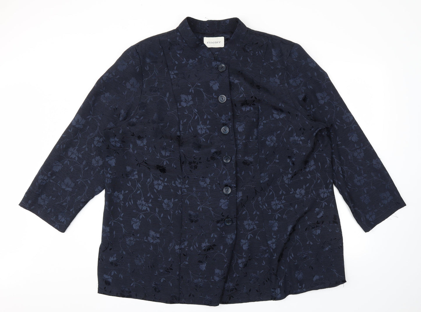 essence Womens Blue   Jacket  Size 2XL