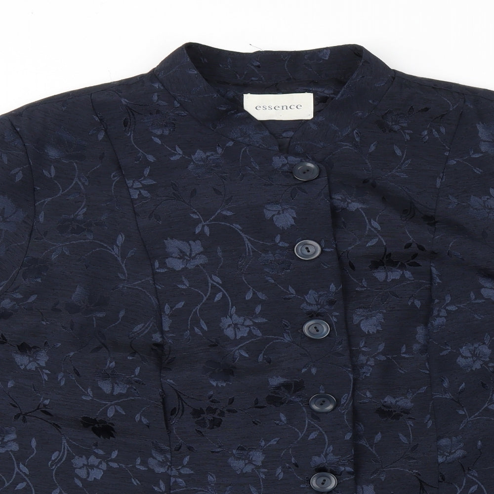 essence Womens Blue   Jacket  Size 2XL