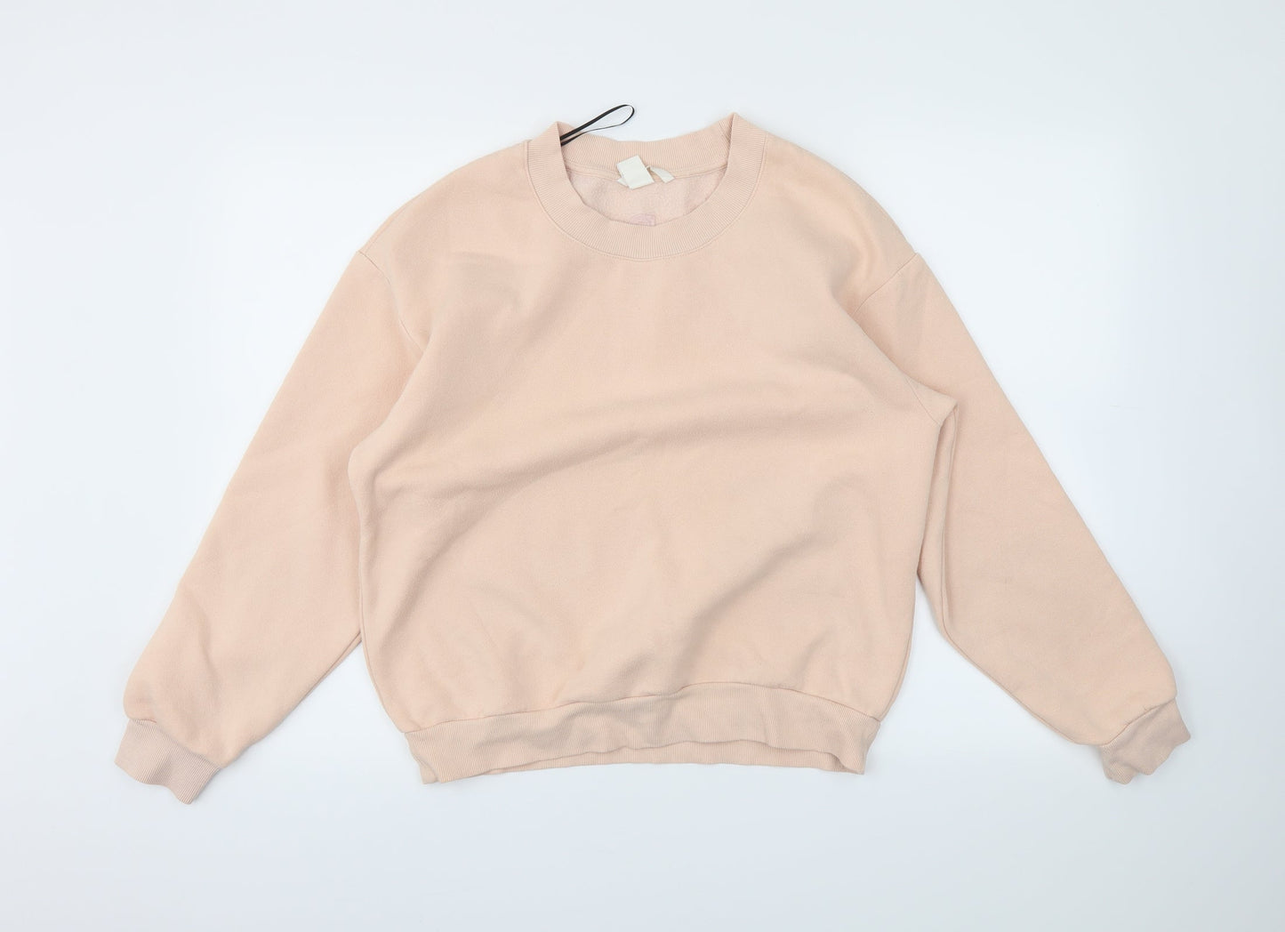 H&M Womens Pink   Pullover Sweatshirt Size M