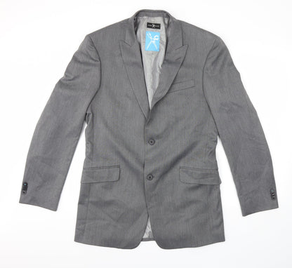 Mens UK Size L Marc Ecko Grey Jacket