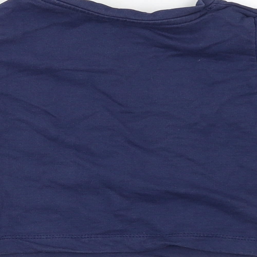 mee mee Boys Blue   Basic T-Shirt Size 9-12 Months