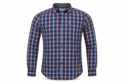 U.S. Polo Assn. Mens Blue Check   Button-Up Size M