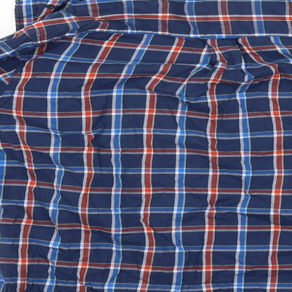 US Polo Assn. Mens Blue Check   Button-Up Size M