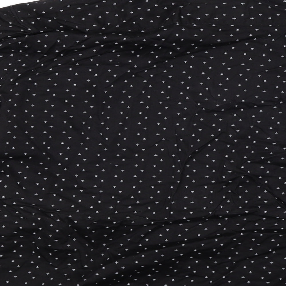 best legend Womens Black   Basic Button-Up Size 12