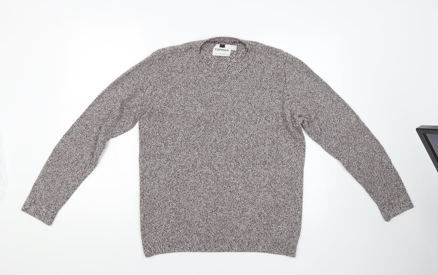 Topman Mens Brown   Pullover Jumper Size S