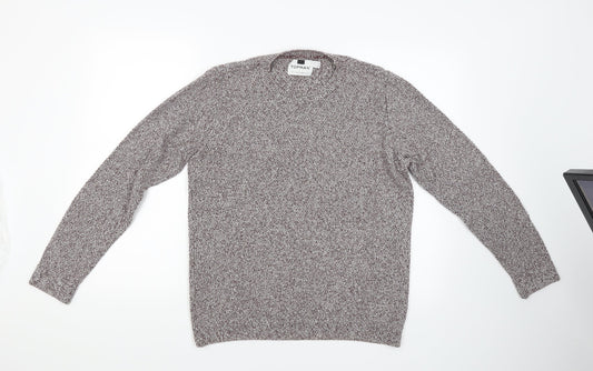 Topman Mens Brown   Pullover Jumper Size S