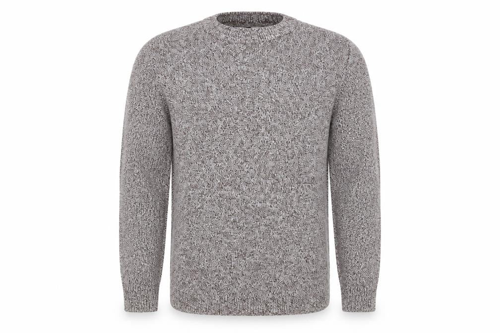 Mens UK Size S Topman Brown Pullover Jumper