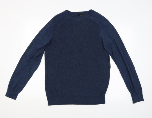 George Mens Blue   Pullover Jumper Size M
