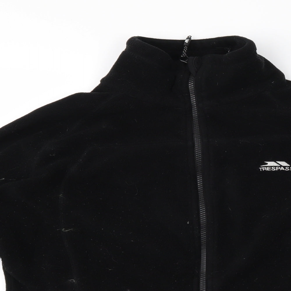 tresspass Mens Black   Full Zip Jumper Size XS