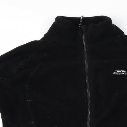 tresspass Mens Black   Full Zip Jumper Size XS