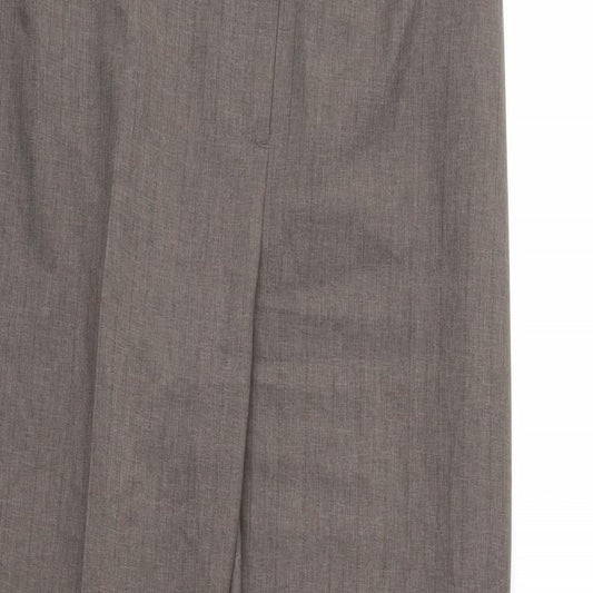 Womens UK Size 10 Marks and Spencer Regular Fit  Blue Trousers