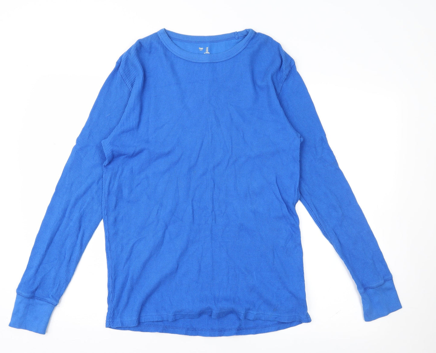 Mens UK Size S Gap Blue Pullover Sweatshirt