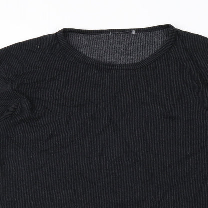 F&F Womens Black   Pullover Sweatshirt Size XL