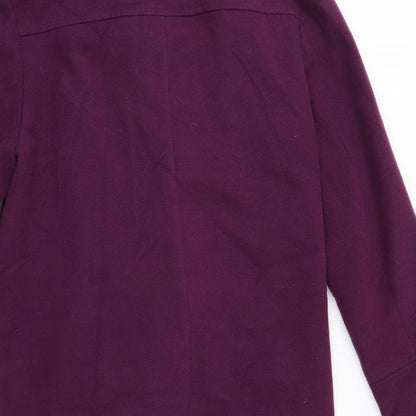 Womens UK Size 16 bm collection Purple Overcoat